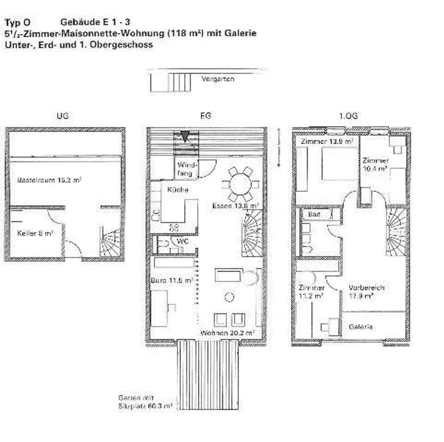 Appartamento duplex di 4,5 stanze con giardino privato - Foto 11 di 11