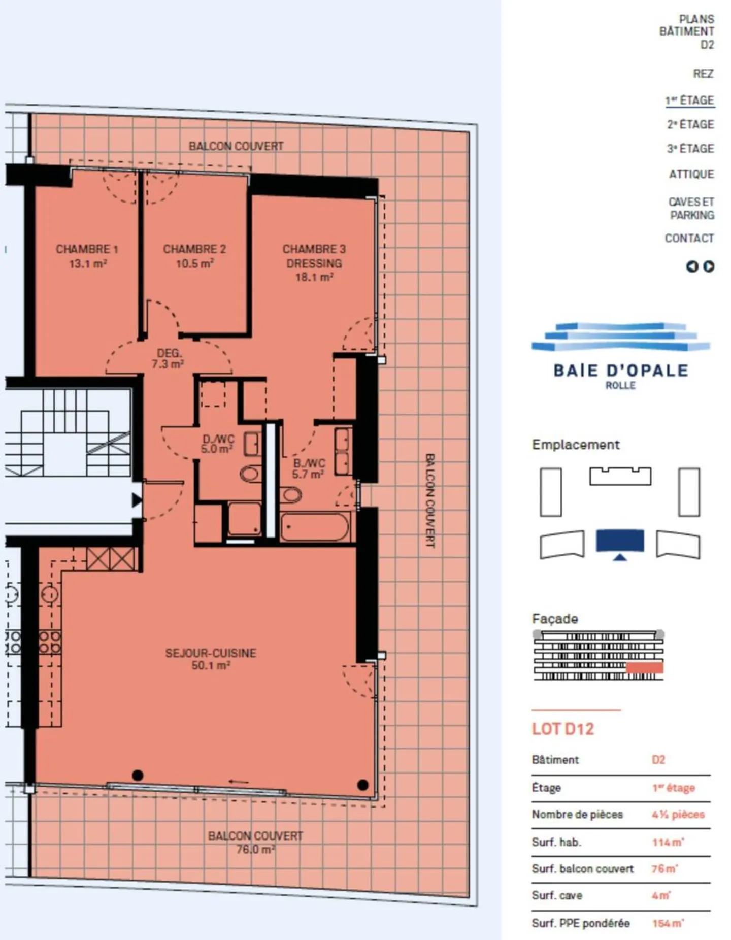 Appartamento 4.5 stanze - Foto 5 di 6