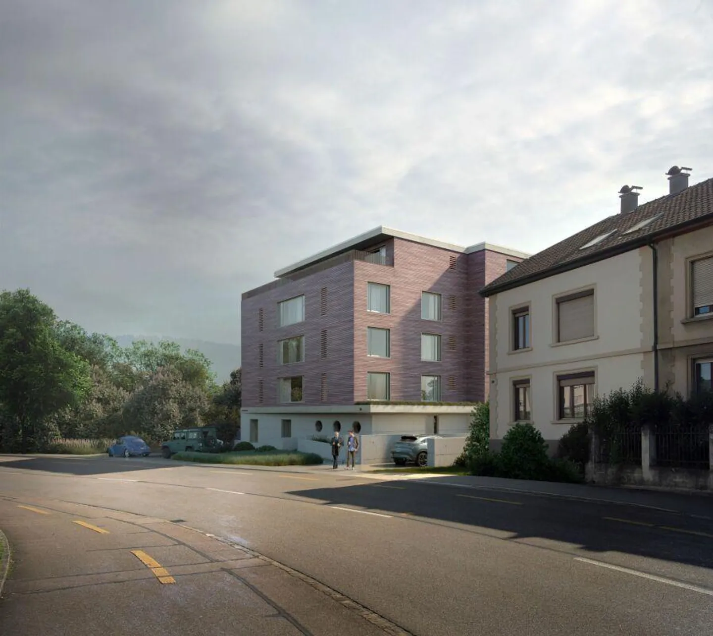 Nuovo progetto di costruzione Schwertrainstrasse / L'inizio della costruzione è avvenuto - Foto 5 di 5