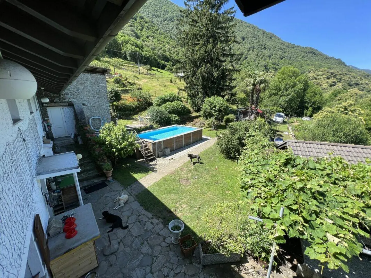 Casa ticinese 6.5 con piscina + rustico 2.5 locali duplex+ terreni - Foto 10 di 19