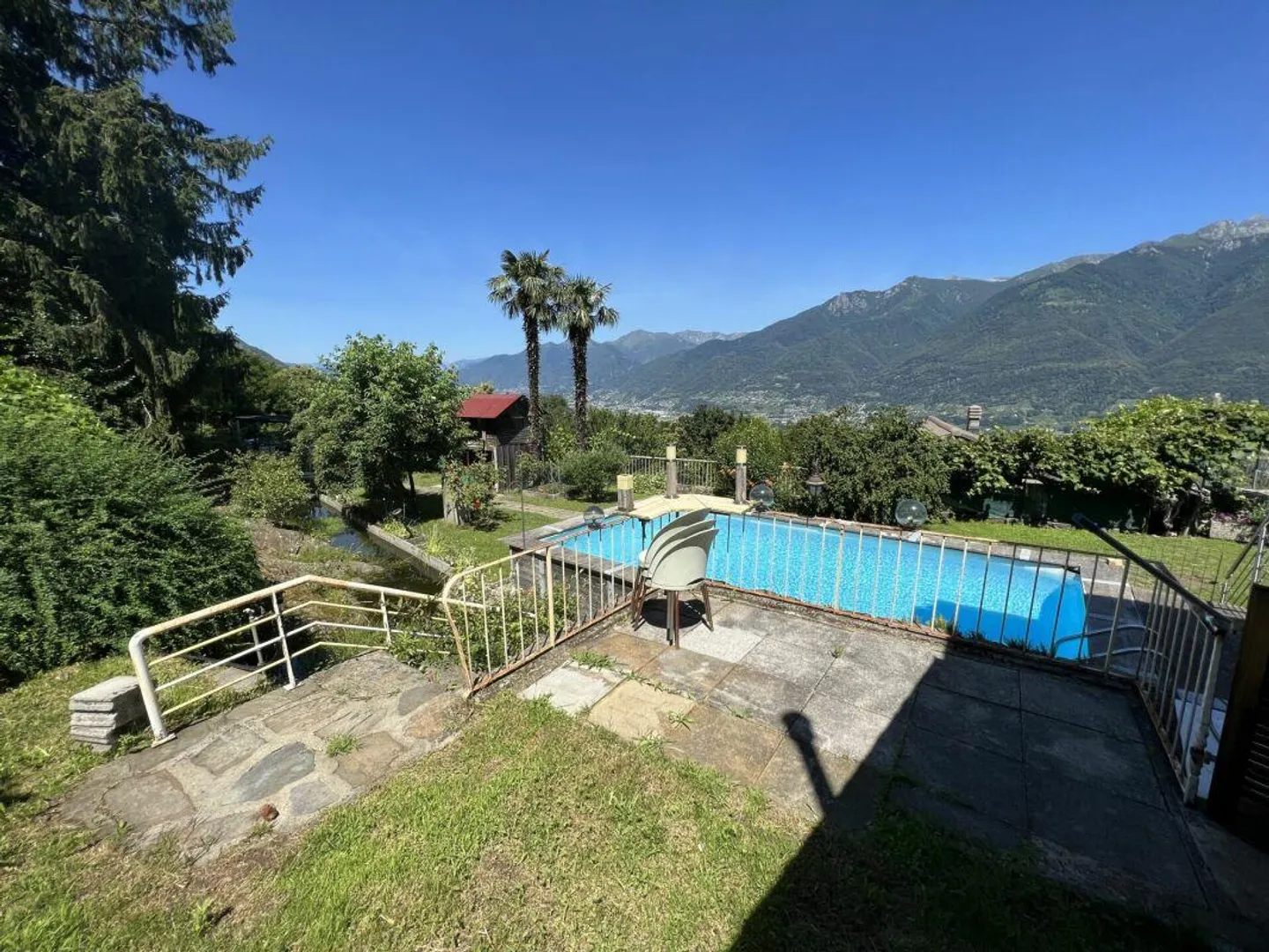 Casa ticinese 6.5 con piscina + rustico 2.5 locali duplex+ terreni - Foto 14 di 19