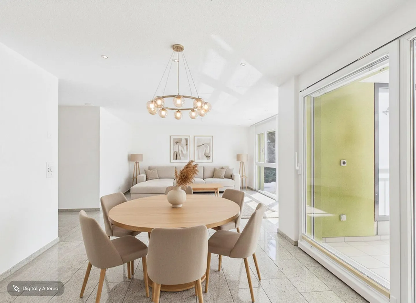 Stilvolles Apartment mit Loggia in Visp - Foto 1 von 12