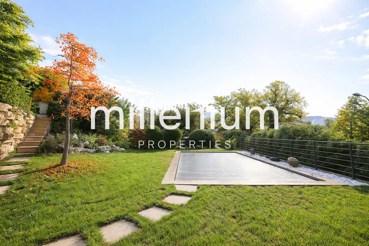 Schönes 8P Haus mit Pool in Onex - Foto 5 von 15