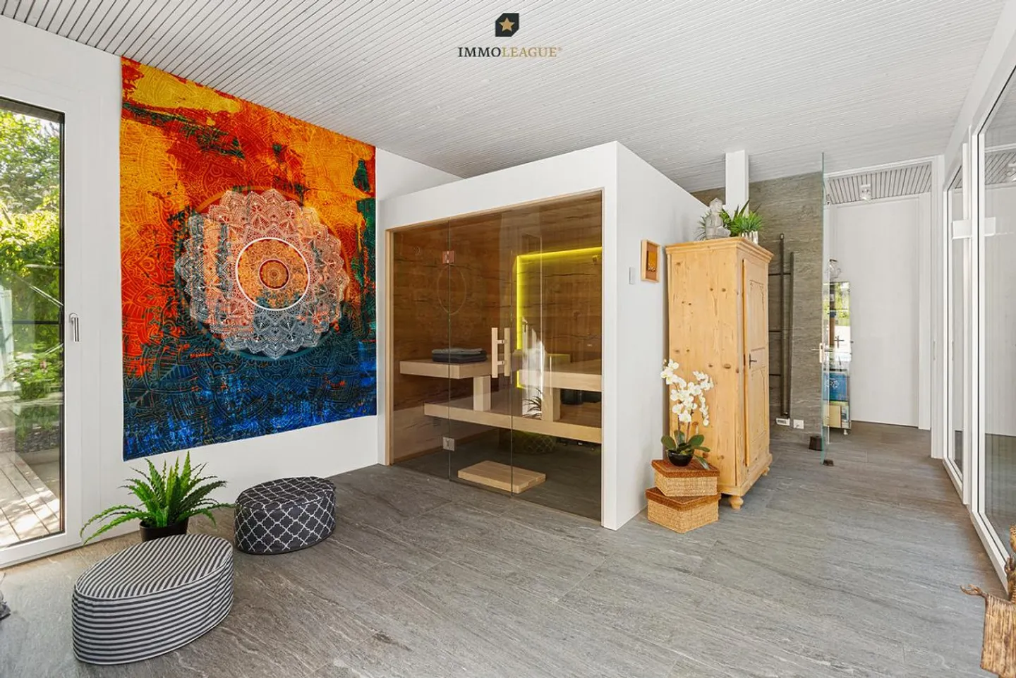 «Architektenvilla mit Atrium, Pool und Panoramaseesicht.» - Foto 5 von 13