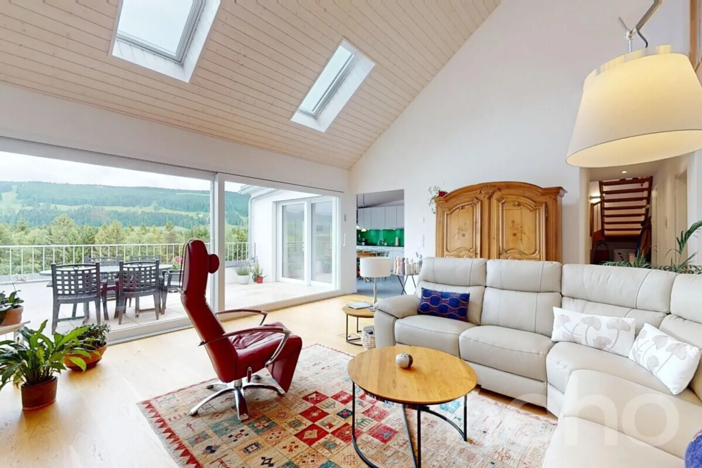 Un ambiente di vita unico: duplex recente con panorama sulla natura - Foto 1 di 12