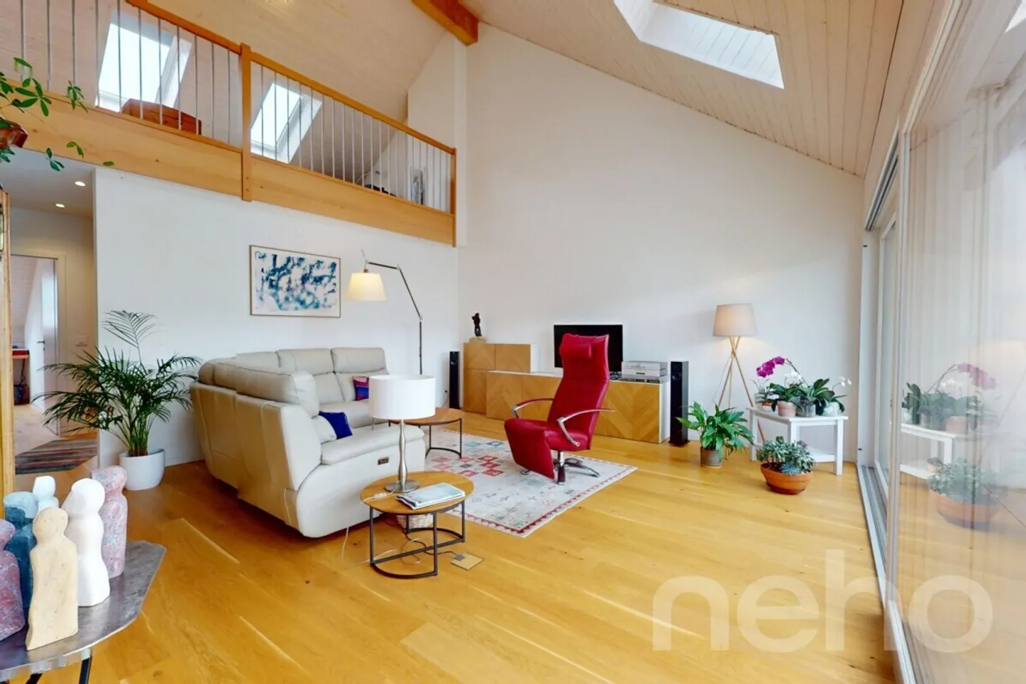 Un ambiente di vita unico: duplex recente con panorama sulla natura - Foto 2 di 12
