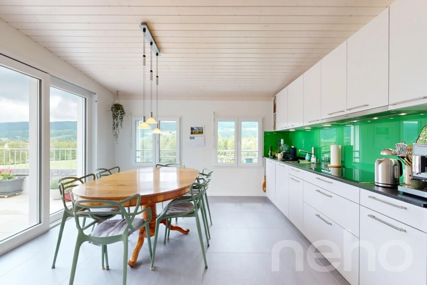 Un ambiente di vita unico: duplex recente con panorama sulla natura - Foto 4 di 12