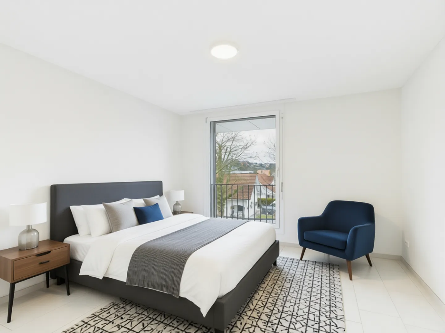 Helle Räume, ruhige Lage  3.5-Zimmer-Wohnung mit Balkon - Foto 7 von 12