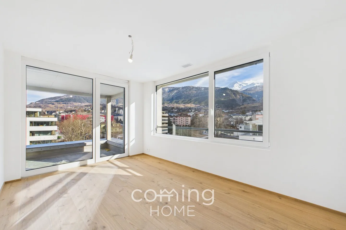 Attico moderno di 2,5 stanze nel centro di Brig-Glis - Foto 6 di 12