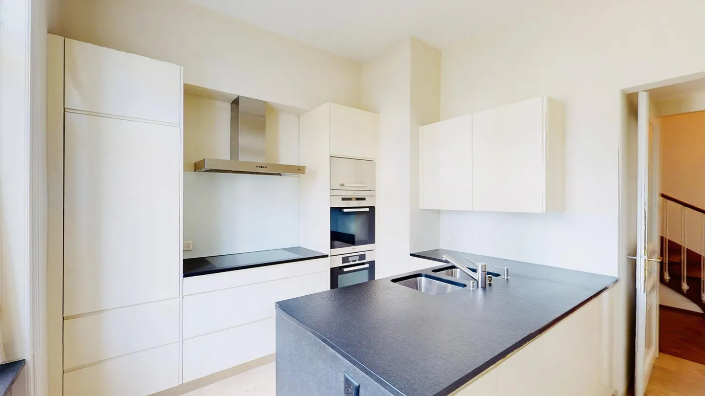 Villa in stile Liberty di 10 stanze completamente ristrutturata con giardino urbano nel quartiere Gellert - Foto 5 di 14