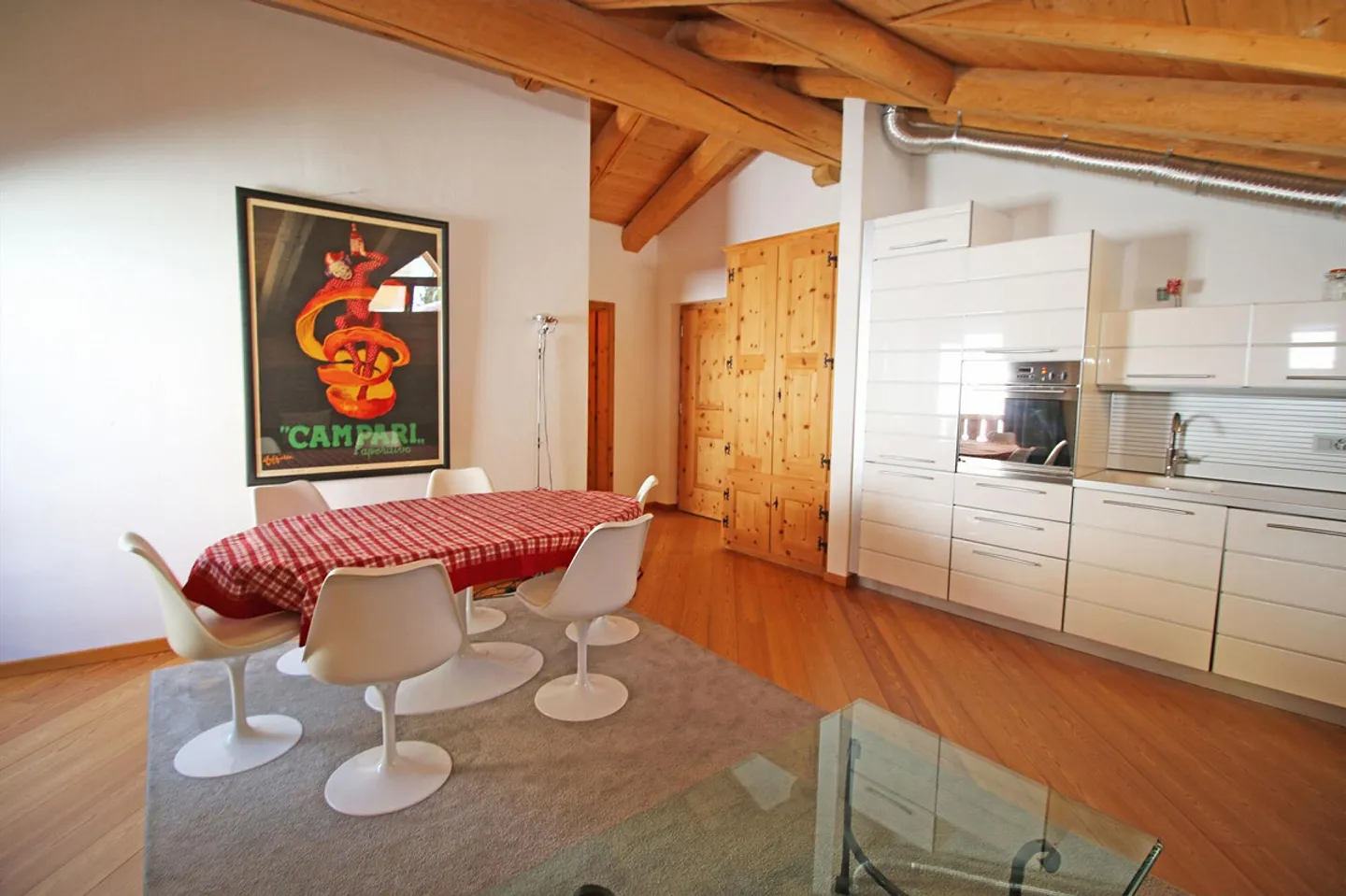 2½ - Room attic apartment no. B6 in a beautiful panoramic location on the Albula slope - Photo 4 of 12