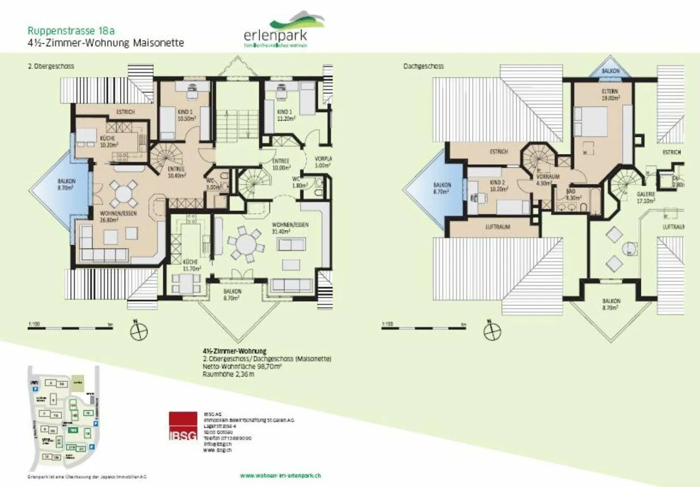 Charmante Maisonette-Appartement - Photo 10 sur 12