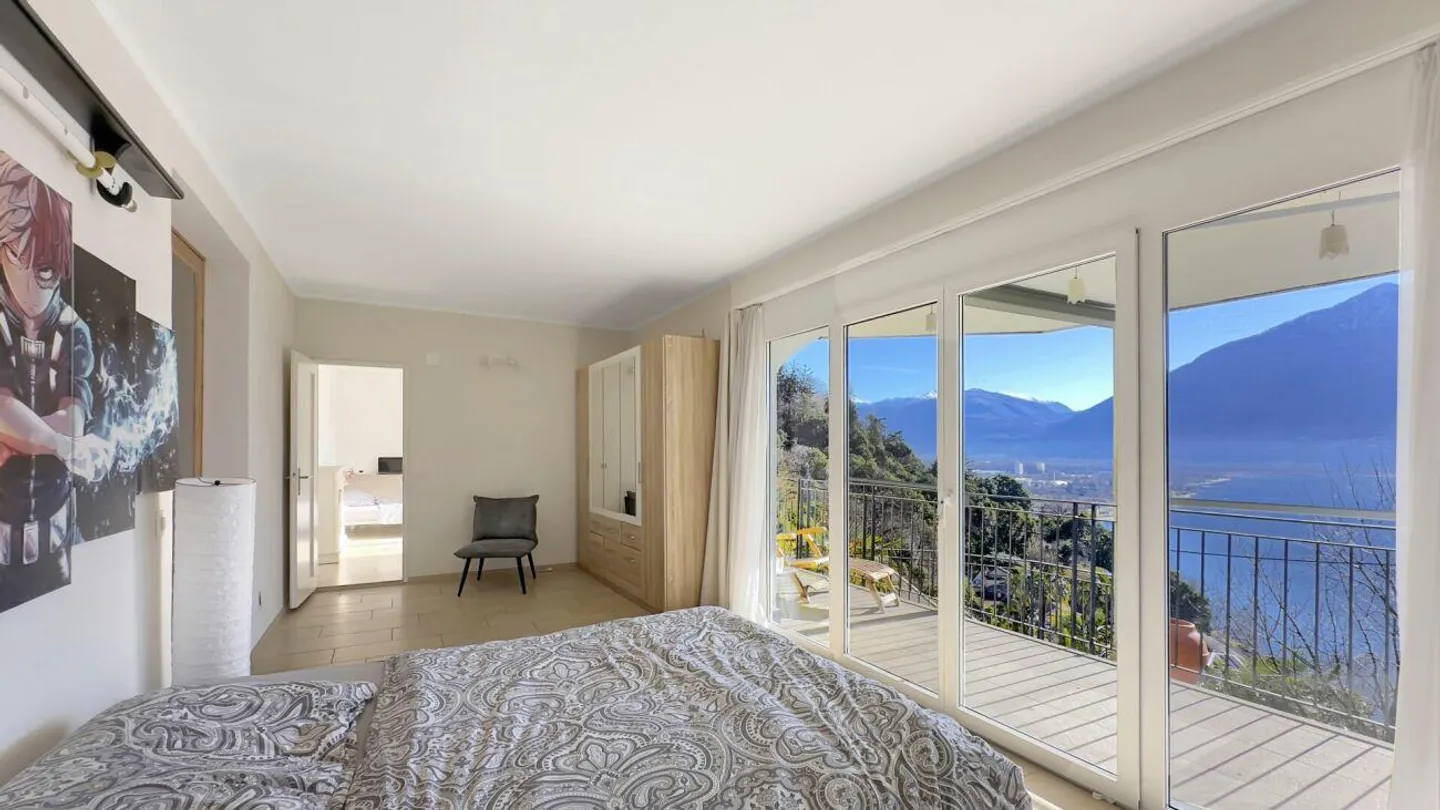 Minusio - Villa mit fantastischer Seesicht - Foto 10 di 16