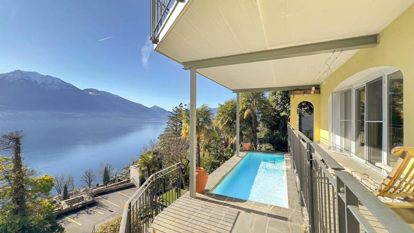 Minusio - Villa mit fantastischer Seesicht - Foto 15 di 16