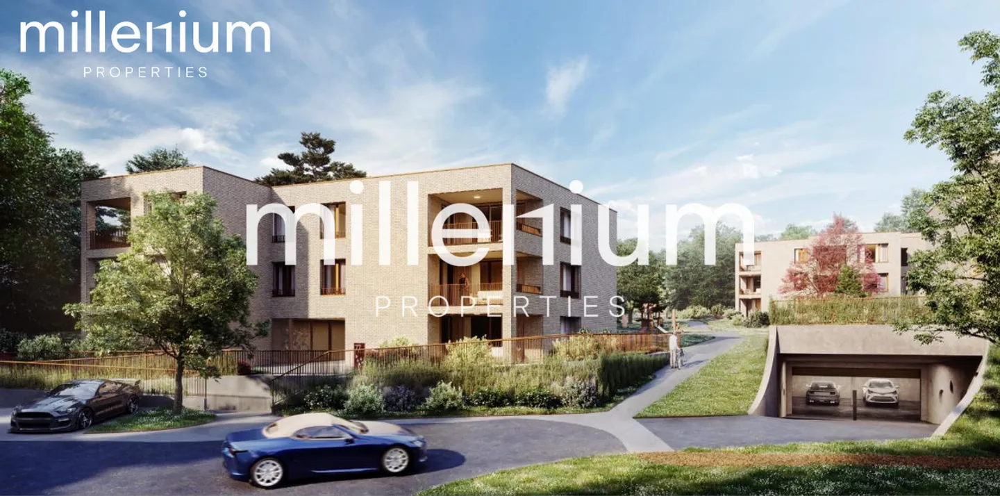 Außergewöhnliche möblierte Neubauwohnung mit Loggia und freiem Blick - Foto 6 von 7