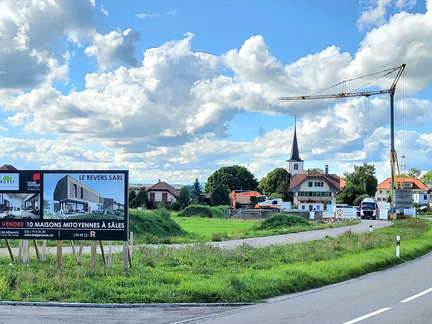 6 ville a schiera nuove di 5,5 locali a Sâles - Foto 2 di 6