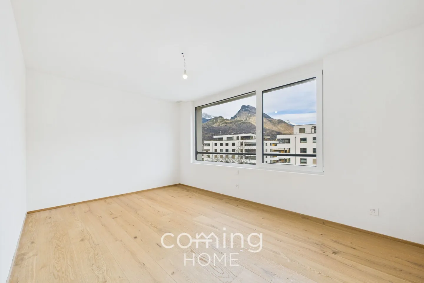 Stilvolle 2,5-Zimmer-Wohnung mit Balkon und Alpenblick in zentraler Lage in Brig-Glis - Foto 7 von 11