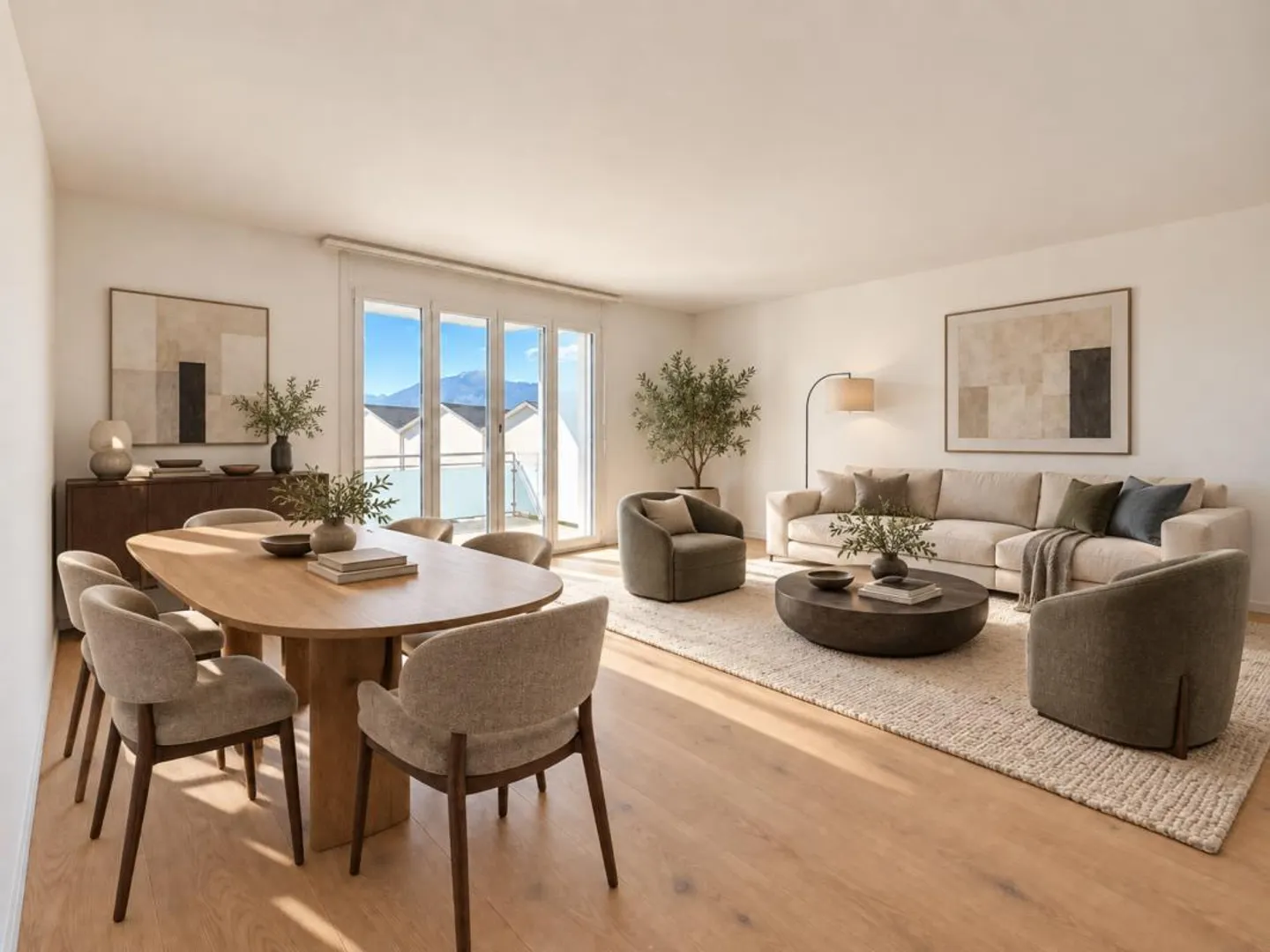 Moderne 3.5-Zimmer-Wohnung - Foto 3 von 8
