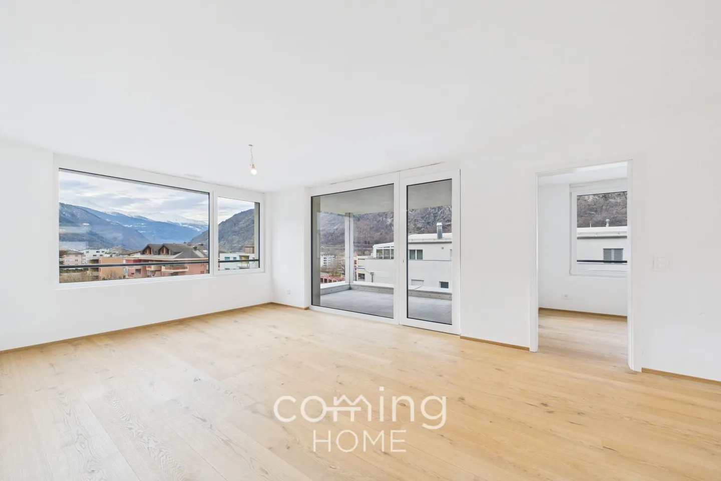 Charmante 3,5-Zimmer-Oase und atemberaubende Alpenblicke im Herzen von Brig-Glis - Foto 6 von 15