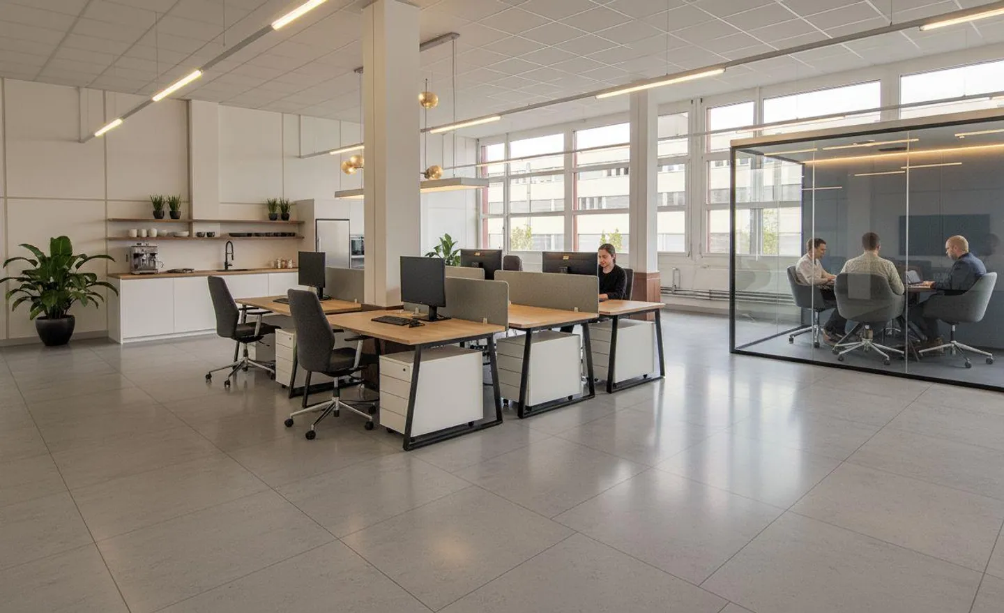 Well-located, developed and bright office space with water connection ... - Photo 2 of 13