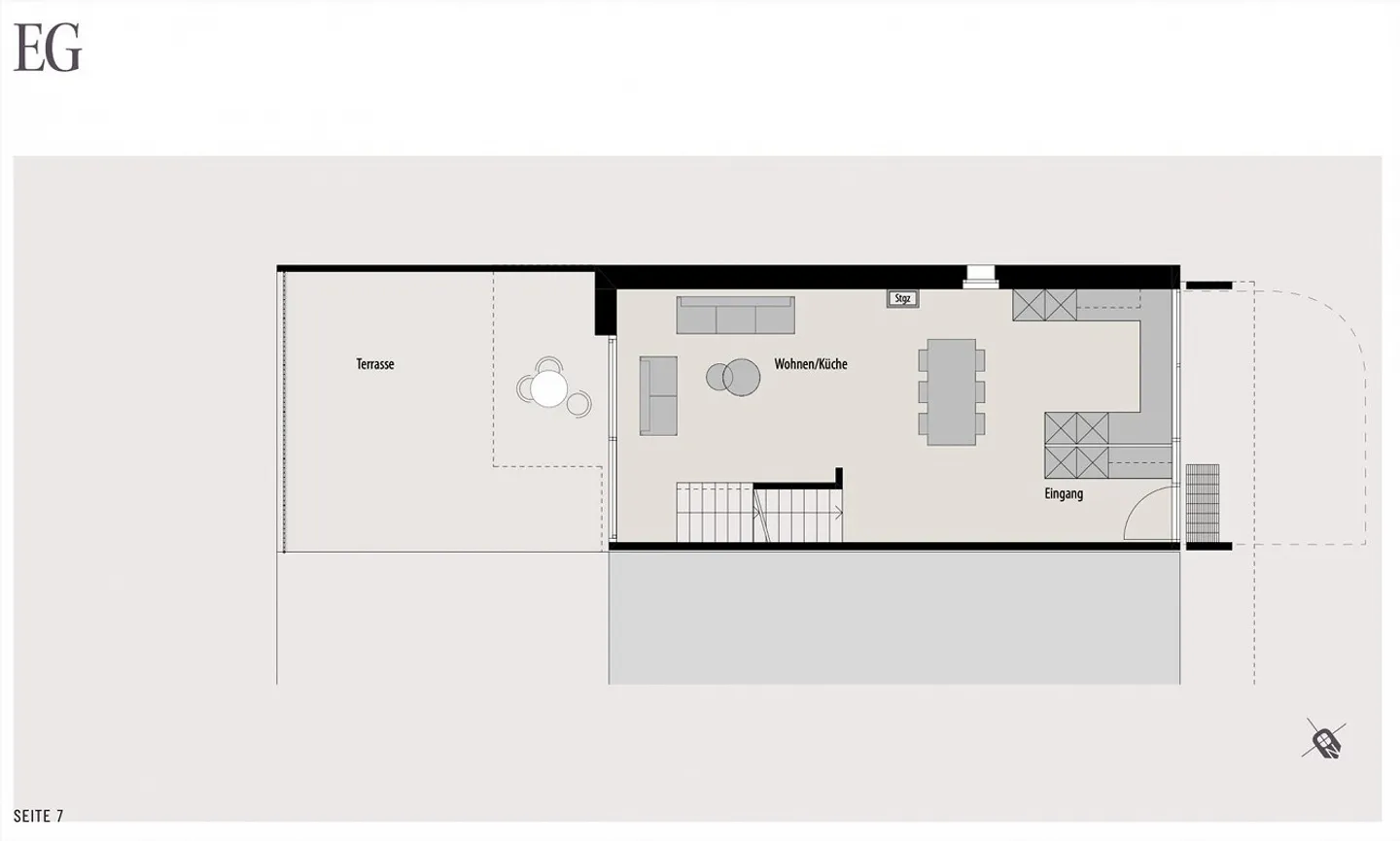 CASA A SCHIERA ANGOLARE 5,5 STANZE A ENGELBURG SG CON VISTA SULL'ALPSTEIN - Foto 27 di 28