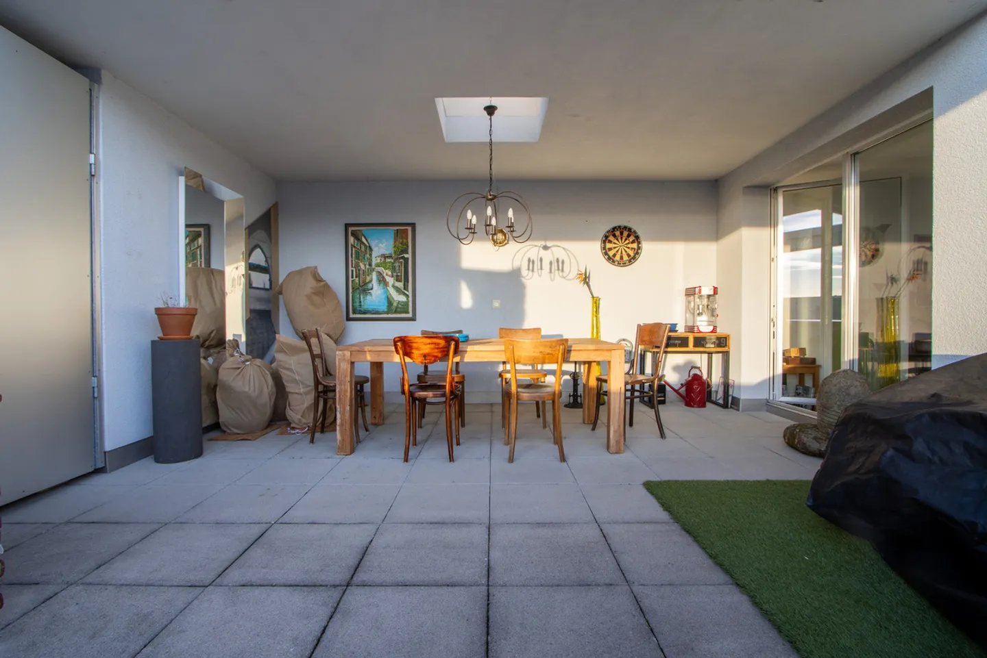 Appartamento attico elegante con stufa svedese e grande terrazza - Foto 11 di 12