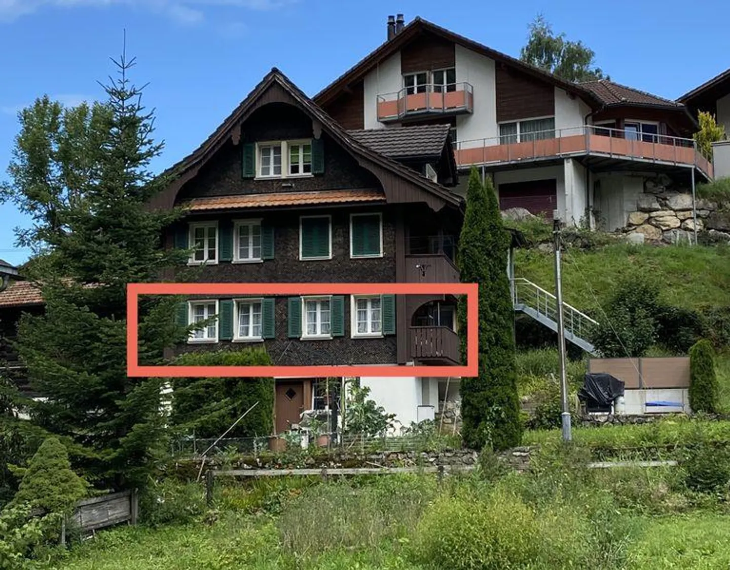 Appartement 2,5 pièces au rez-de-chaussée surélevé - Photo 1 sur 11