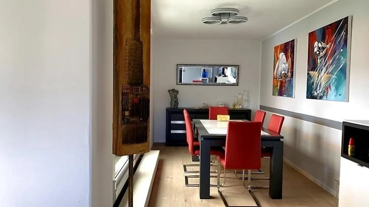 3½ ROOM ATTIC APARTMENT IN ADLIKON B. REGENSDORF (ZH), FURNISHED, TEMPO - Photo 4 of 10
