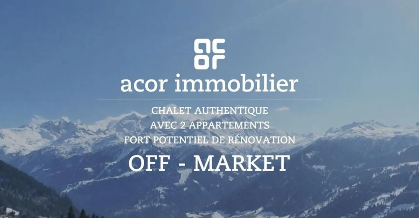 Authentic chalet with 2 apartments - high renovation potential - Photo 1 of 1