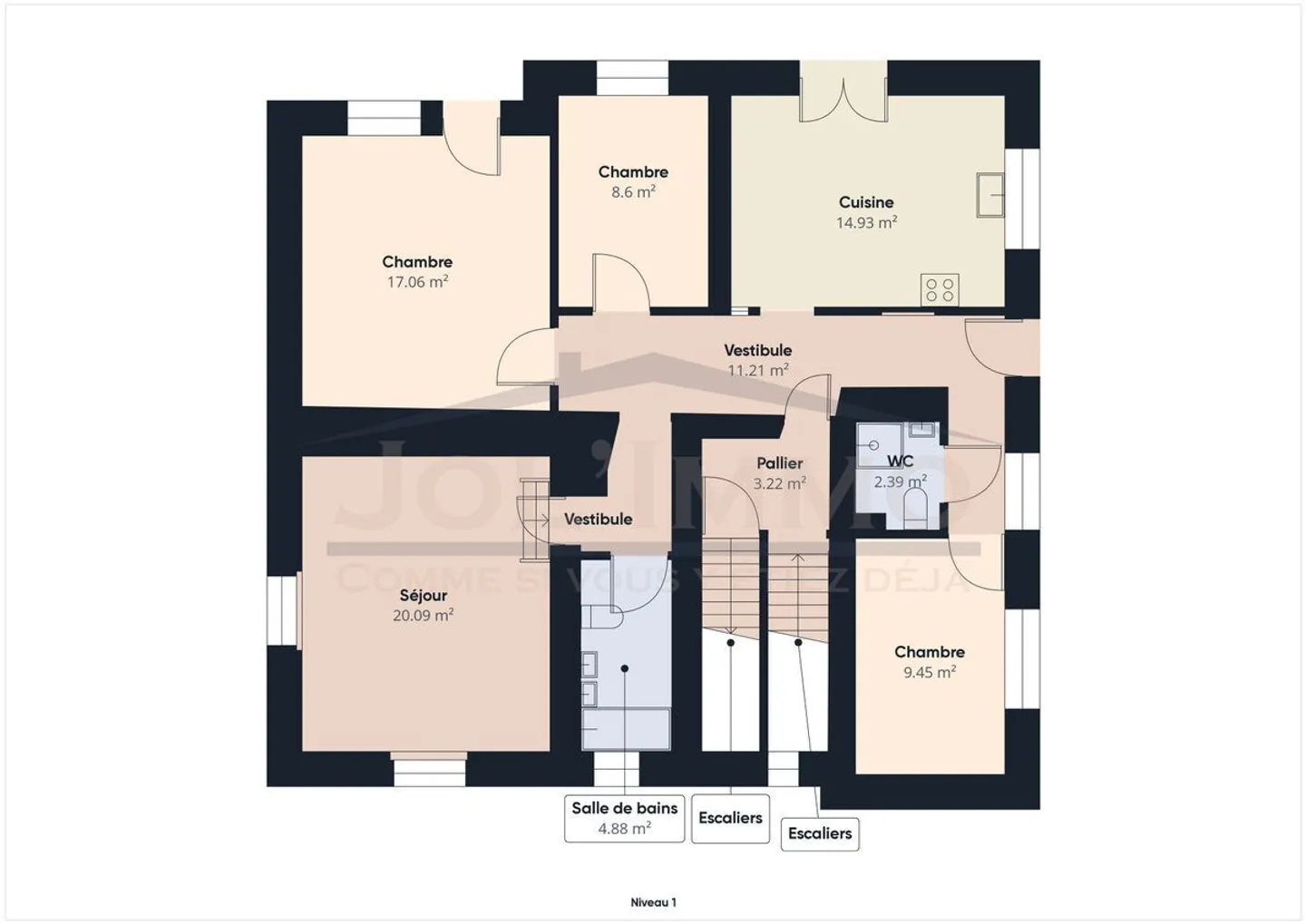 Apartment with 4.5 rooms on the 1st floor with separate entrance - Photo 13 of 13