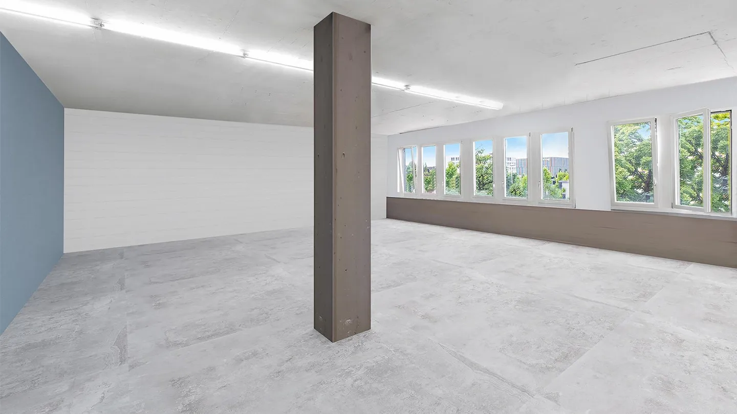 878 m² Geschäftsfläche mit Zugang zum Warenlift unterteilbar in 390... - Foto 12 von 13