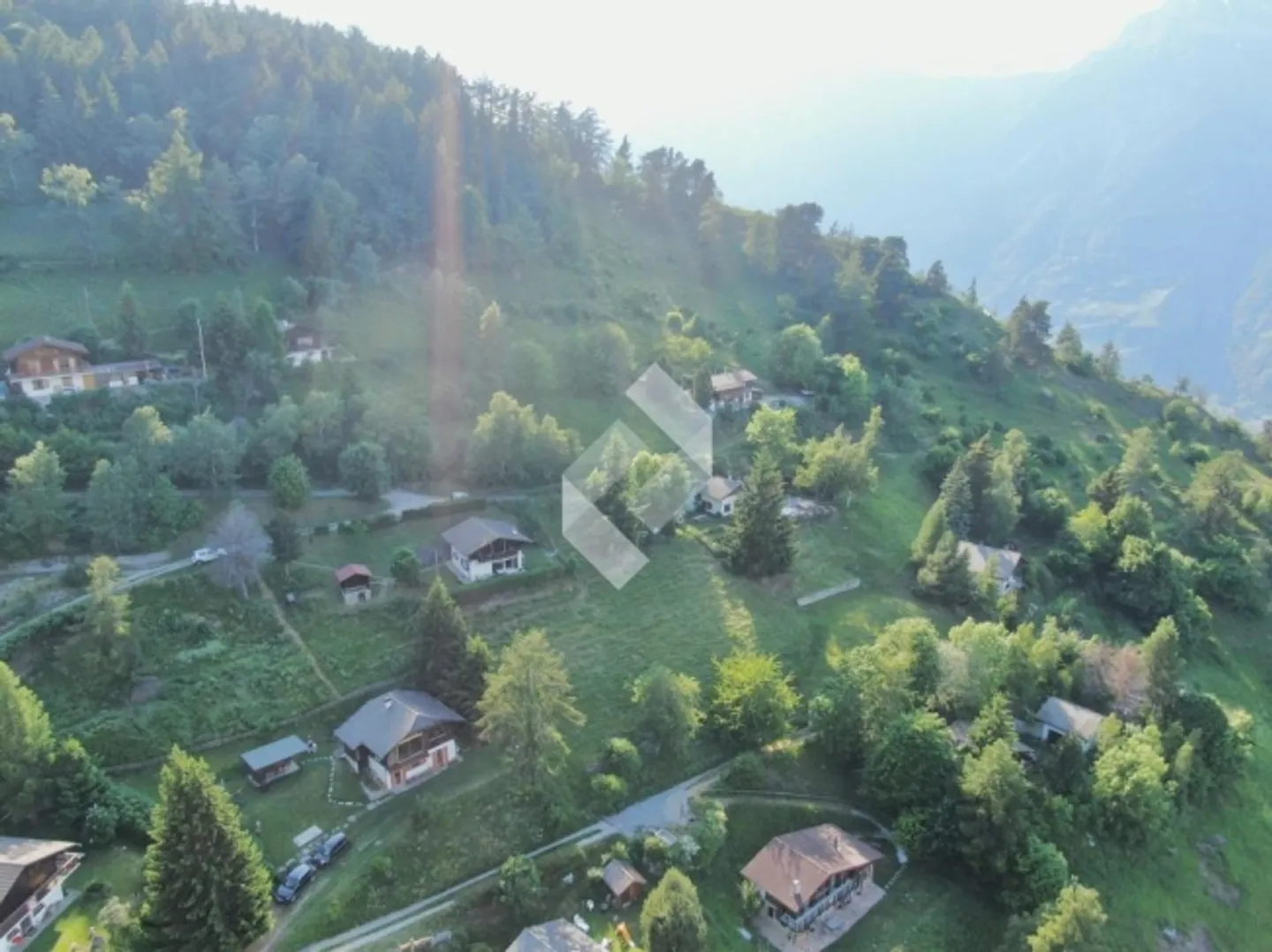 «Baugrundstück mit Blick auf die Rhoneebene, erlaubter Zweitwohnsitz» - Foto 5 von 6