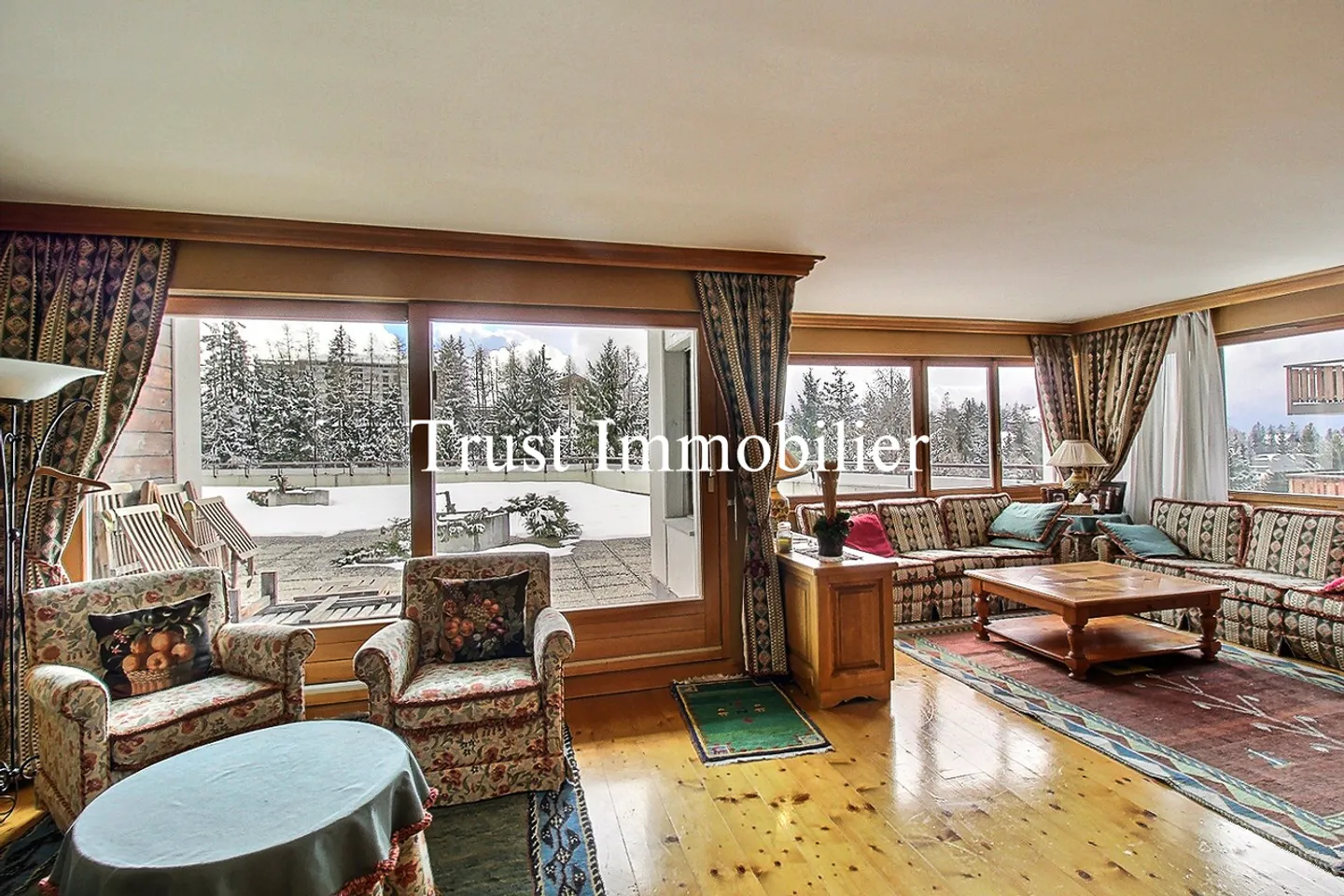 5009. Crans Zentrum. 5,5 Zimmer Wohnung - Foto 1 von 16