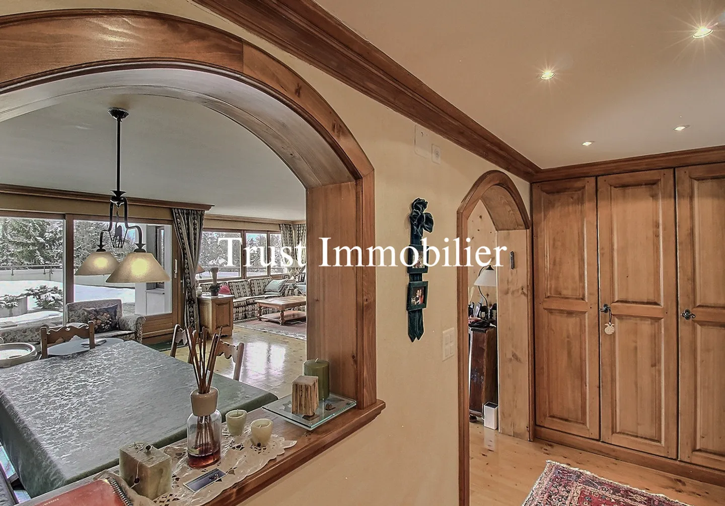 5009. Crans Zentrum. 5,5 Zimmer Wohnung - Foto 5 von 16