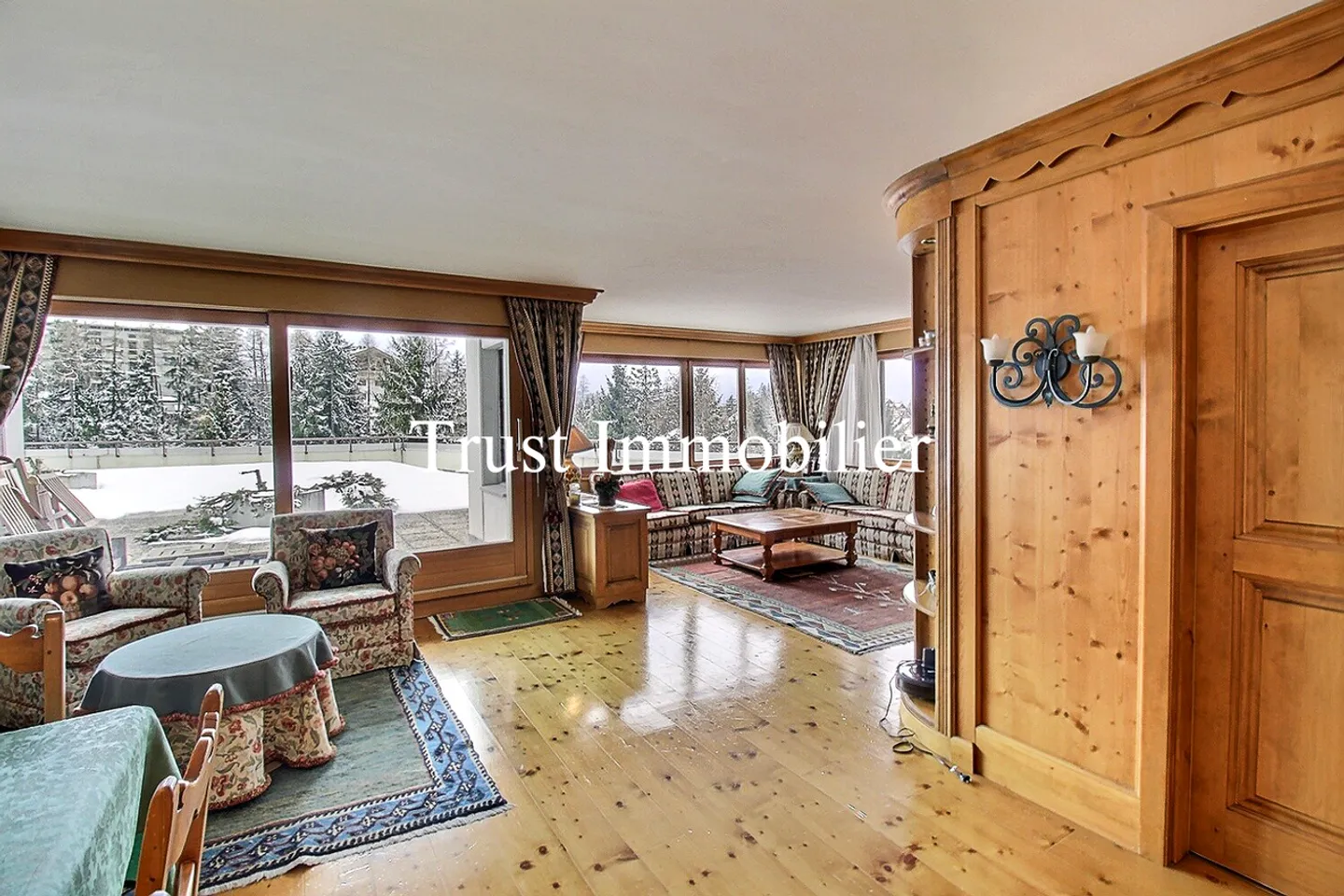 5009. Crans Zentrum. 5,5 Zimmer Wohnung - Foto 8 von 16