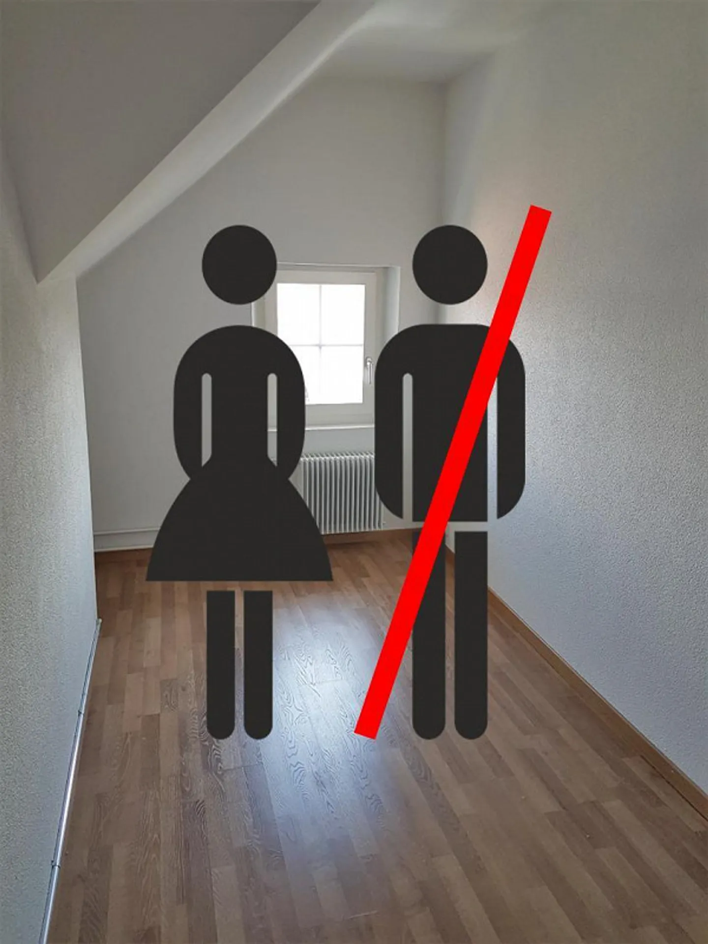 Attic Room for Athletic Female Tenant - Photo 1 of 6