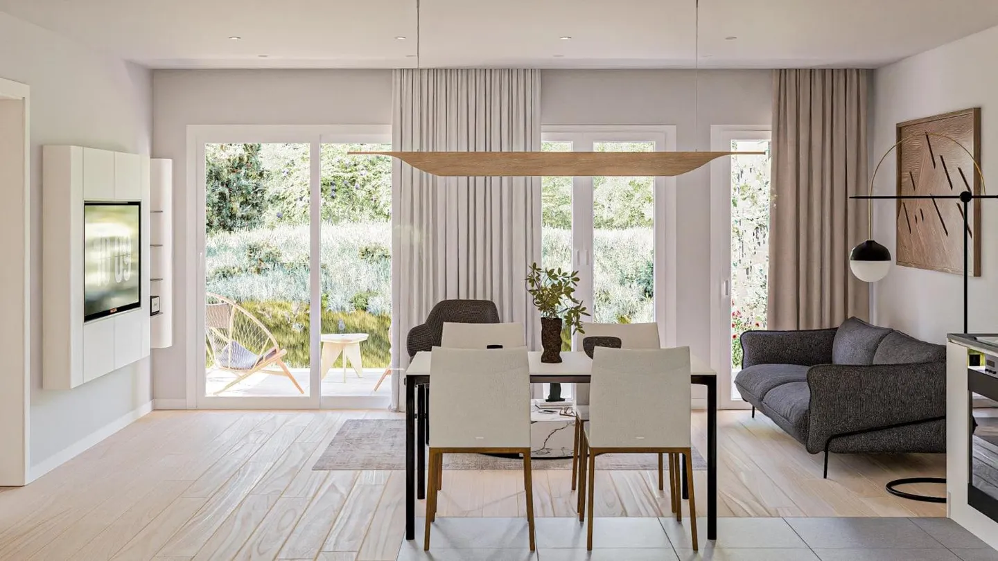 Modernes Appartement mit Flussblick - Foto 1 von 7