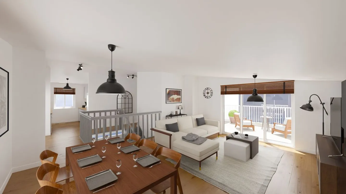 Appartamento attico ristrutturato di 4,5 locali con 2 terrazze - Foto 1 di 8
