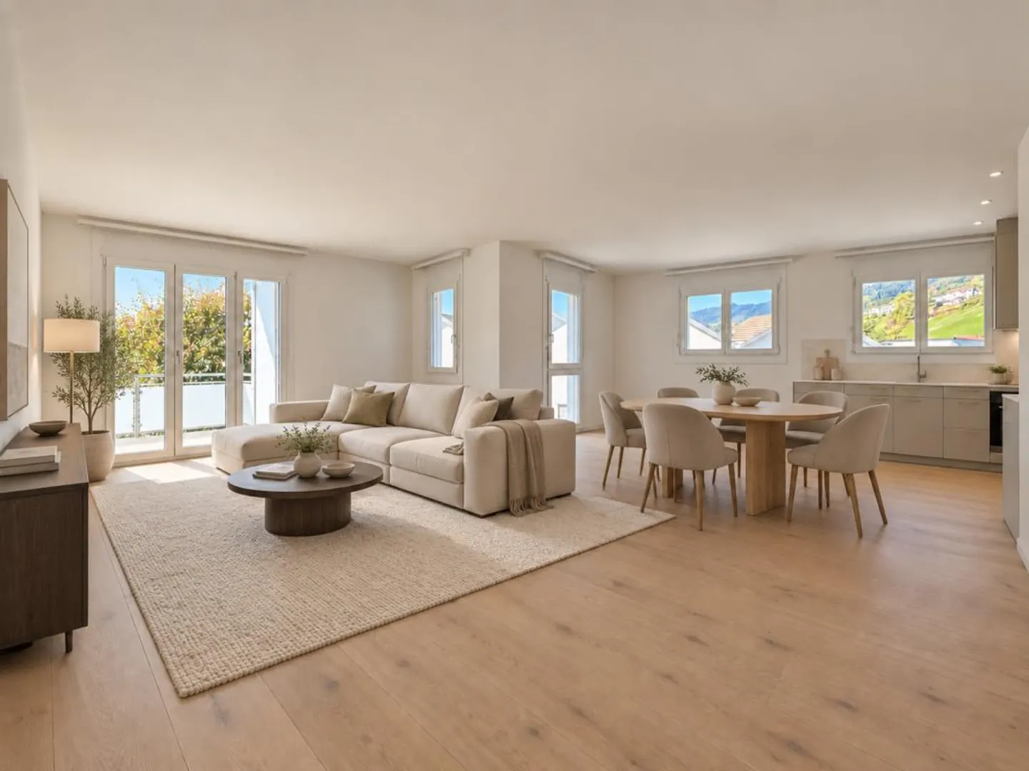 Moderne 4.5-Zimmer-Wohnung in Rebstein - Foto 2 von 9