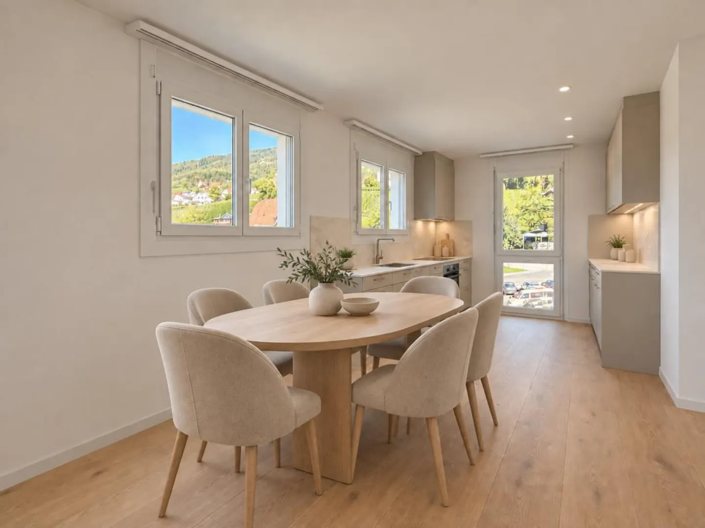 Moderne 4.5-Zimmer-Wohnung in Rebstein - Foto 3 von 9