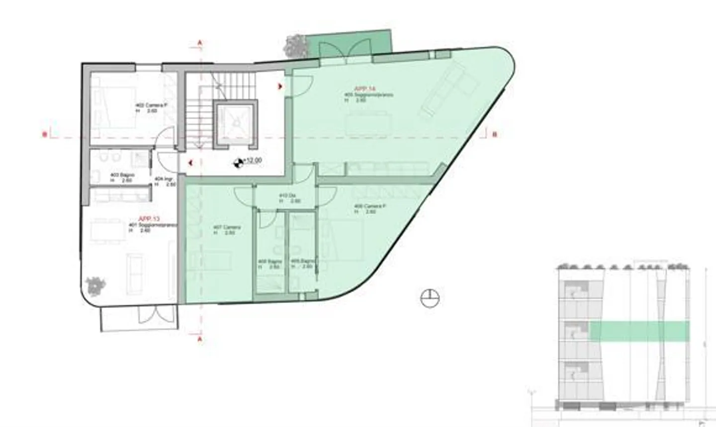 Neubauwohnung - 3.5 Zimmer in Viganello - Foto 27 von 27