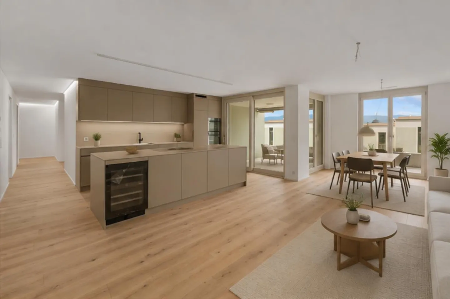 TILIA | Nouvelle construction appartement 4.5 pièces avec 127 m2 NWF - Vue partielle sur le lac - Prêt à emménager à partir du 5 octobre 2026 - Photo 1 sur 12