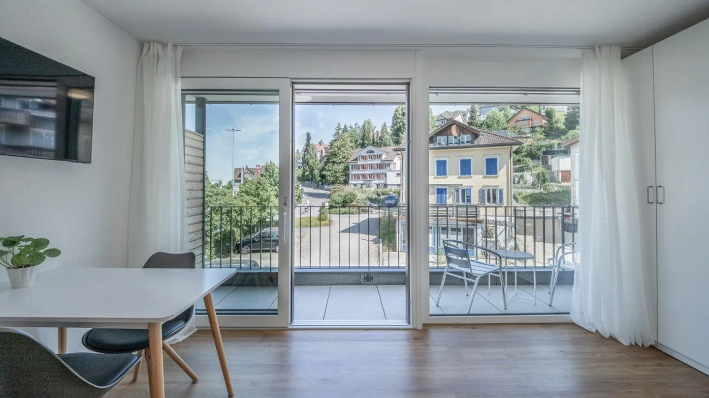 Vollmöbliertes Apartment in Herisau - Foto 7 von 26