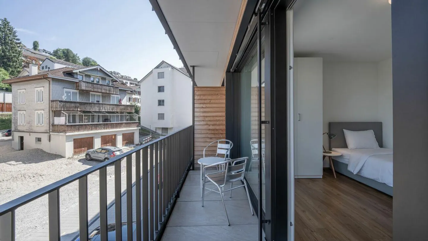 Vollmöbliertes Apartment in Herisau - Foto 12 von 26