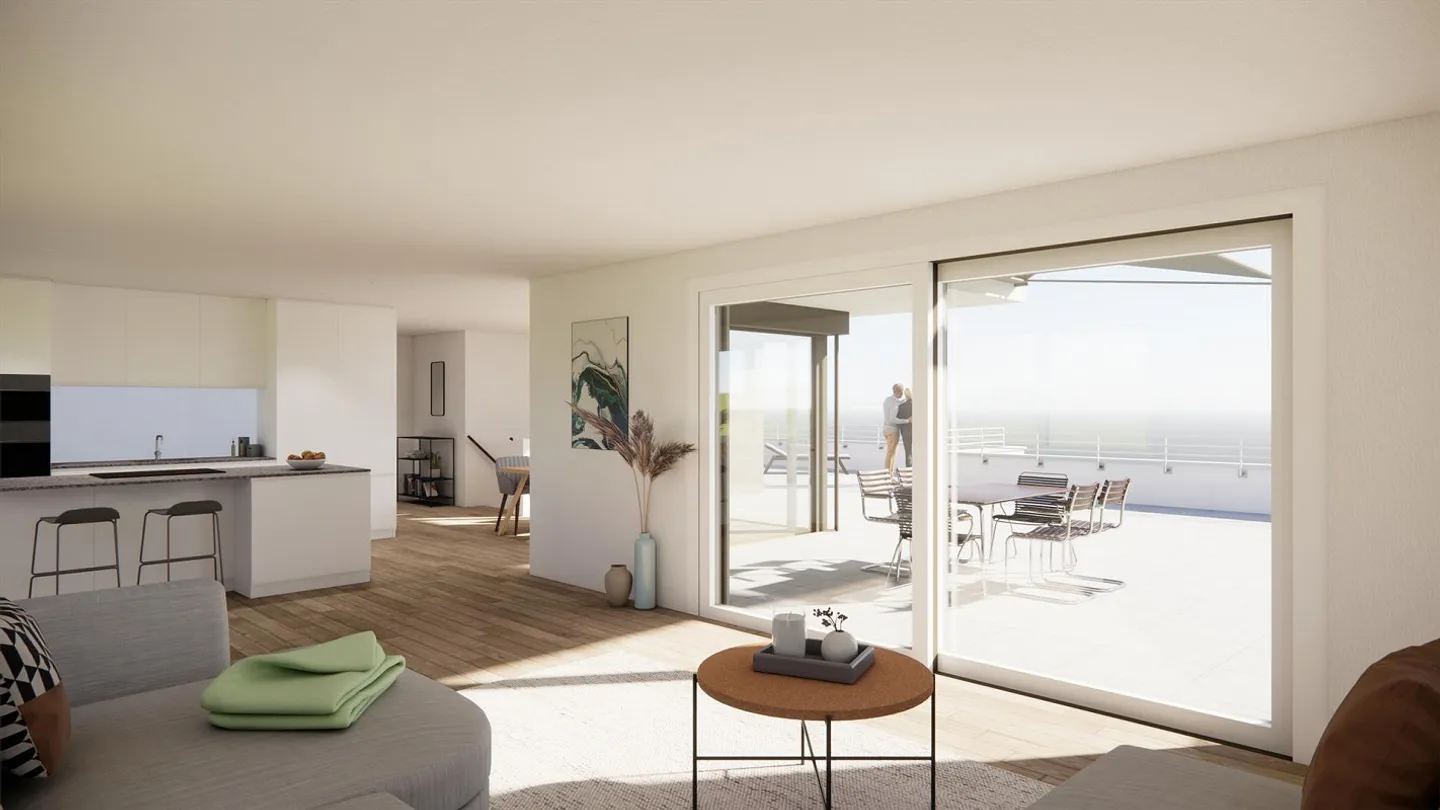 Modernes Wohnen an herrlicher Aussichtslage - Foto 4 von 10