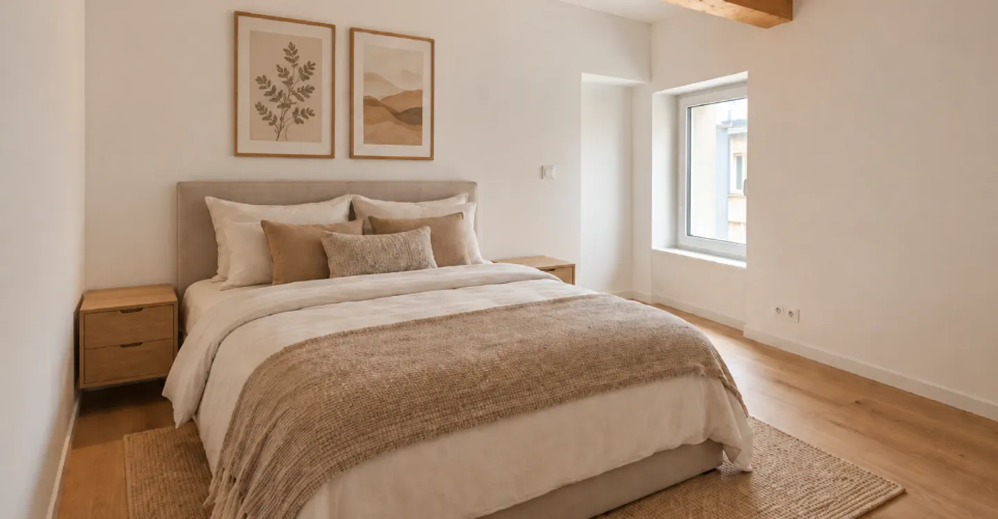 Appartement 3,5 pièces rénové   2 chambres au 1er étage - Photo 3 sur 4