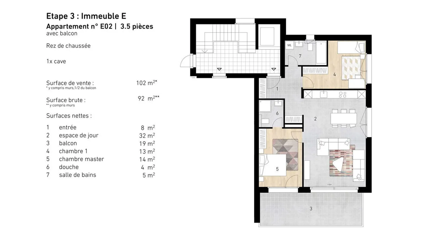Spacious Apartment in Valais - Photo 6 of 6