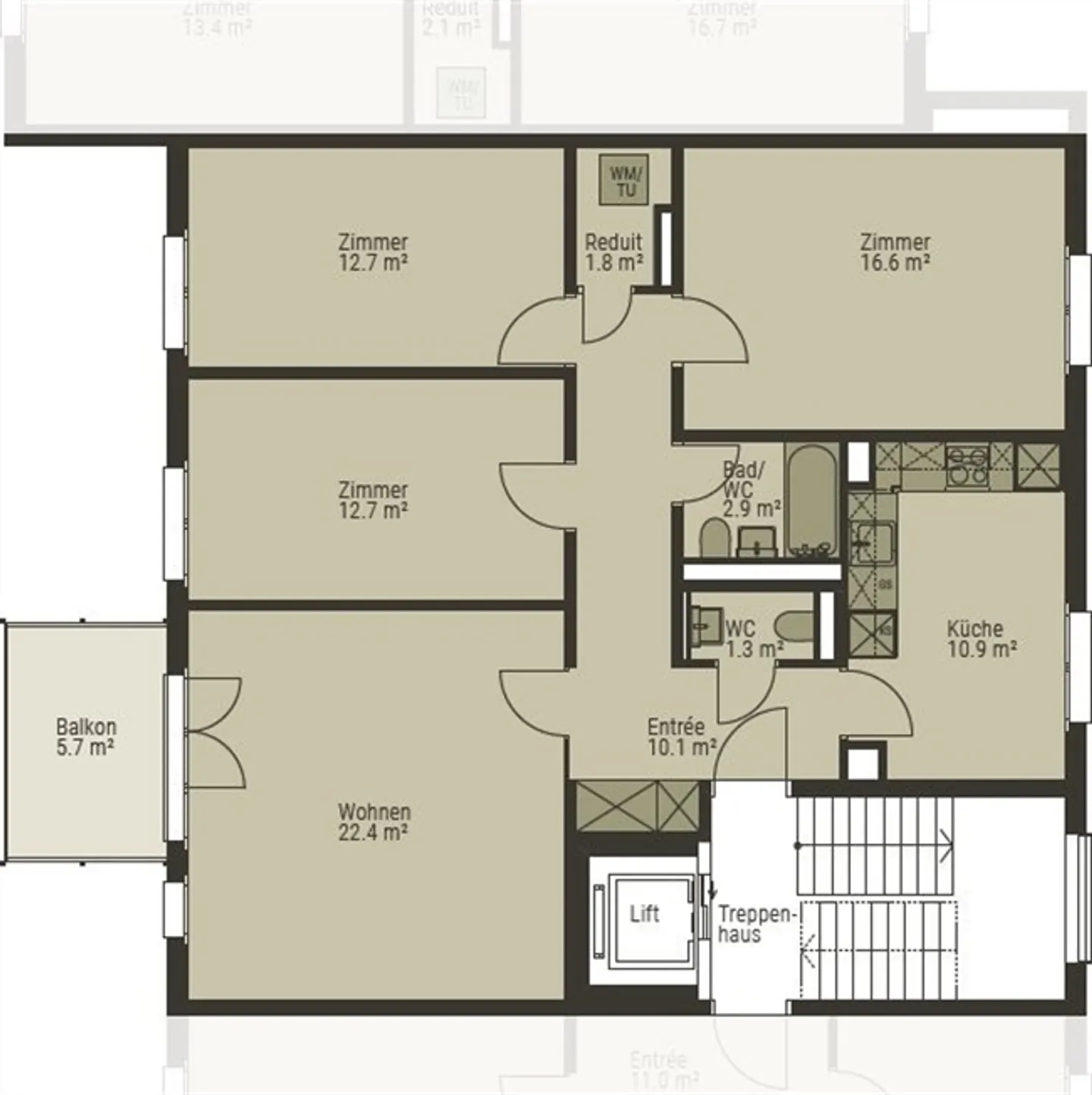 Appartamento in affitto - Foto 8 di 9