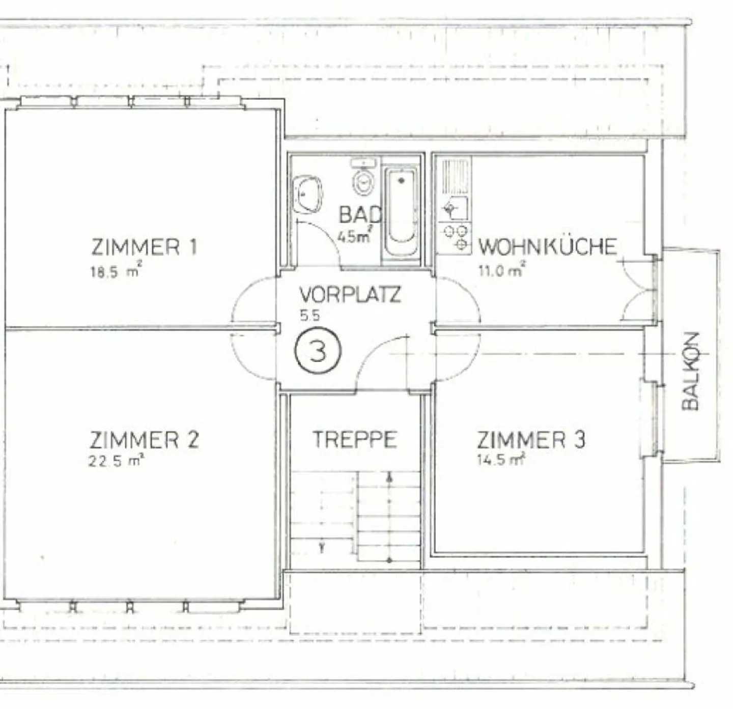 Spacious 3.5-room apartment - Photo 11 of 11