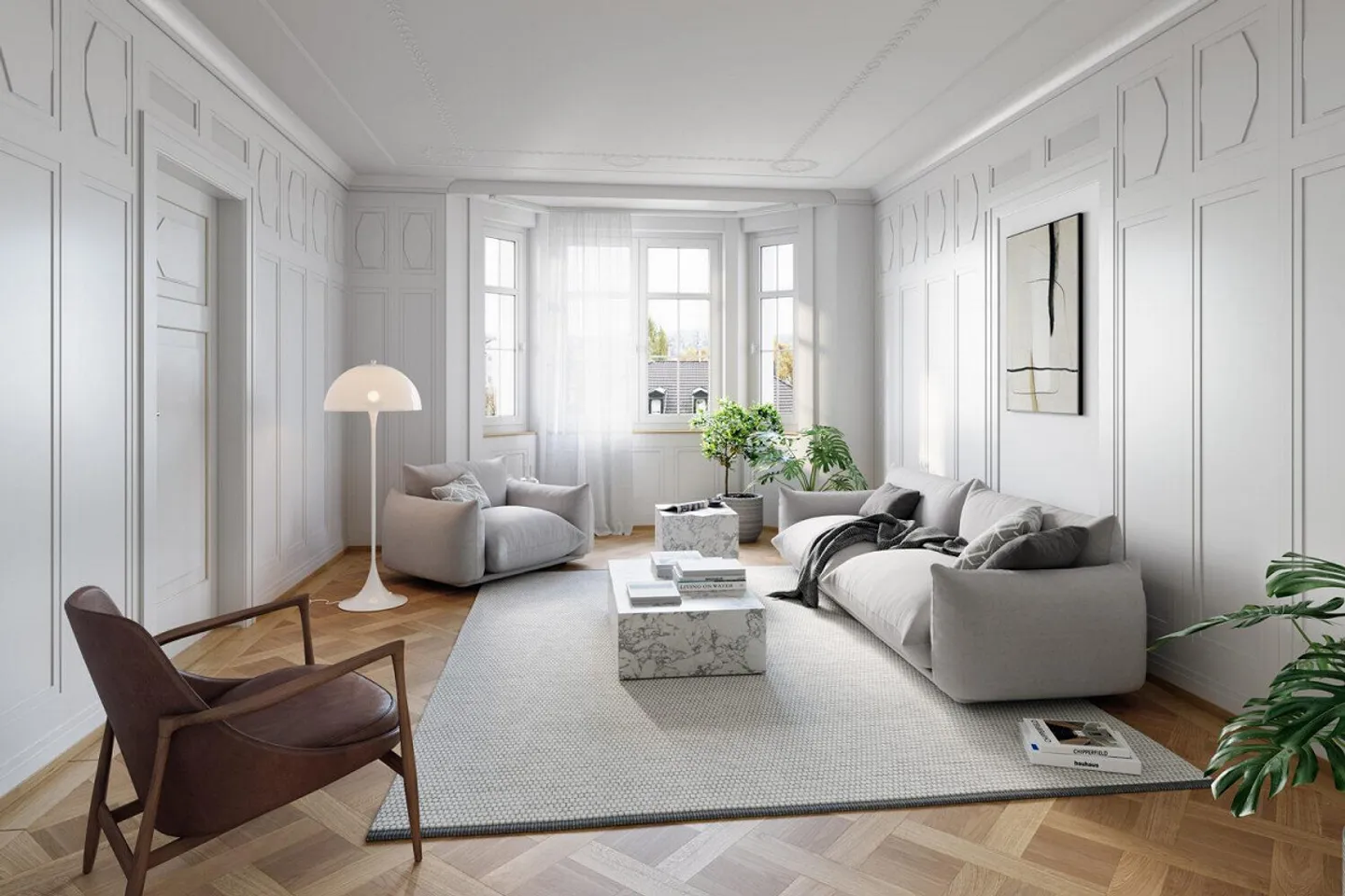 Appartement stylé au centre-ville à proximité ! - Photo 2 sur 5